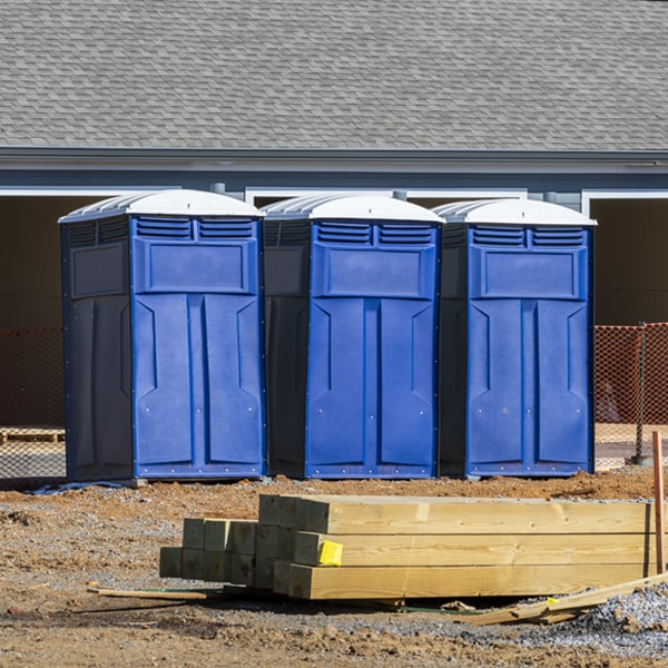 are there any restrictions on what items can be disposed of in the portable restrooms in Vader Washington